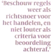 Beschouw regels