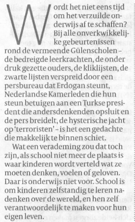 Schaf het verzuilde onderwijs af 02